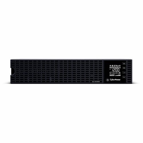 CyberPower OL1K5RM Essential Online UPS Systems - 1500VA/1200W, 100 - 124 VAC, NEMA 5-15P, 2U, Rackmount, Sine Wave, 8 Out