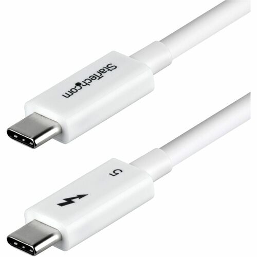 StarTech.com 1m Thunderbolt 5 Kabel, 80Gbps-120Gbps, 240W PD, 8K 60Hz, Thunderbolt zertifiziert, TB5, TB4, USB4, USB-C - W