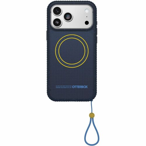 OtterBox Sole Case for Apple iPhone 17 Pro Max Smartphone - Real Quiet (Blue) - Retail - 1 - Drop Resistant - Nylon Fabric