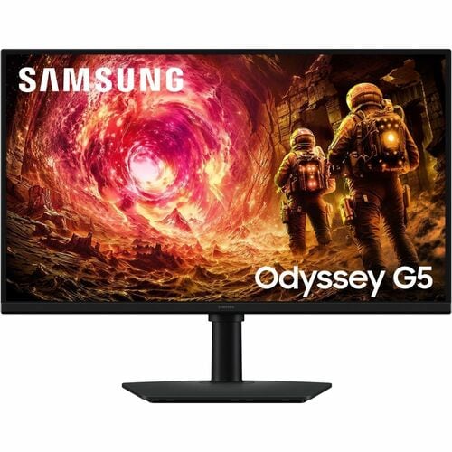 Monitor LCD da gaming Samsung Odyssey G5 S27FG502EU 685,8 mm (27") Classe WQHD - 16:9 - Nero - 68,6 cm (27") Viewable - IP