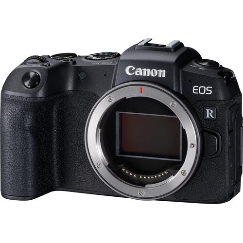 Canon EOS RP 26.2 Megapixel Mirrorless Camera Body Only - Black - CMOS Sensor - Autofocus - 7.6 cm (3") Touchscreen LCD - 