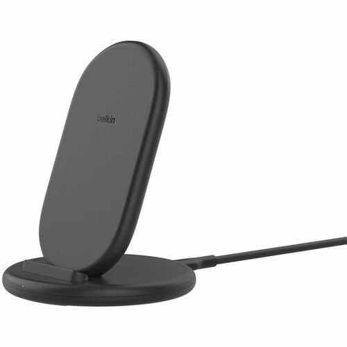 Belkin BoostCharge Induktionsladegerät - Schwarz - für Qi-fähiges Gerät, Smartphone, iPhone - Eingangsstecker: USB - Tempe