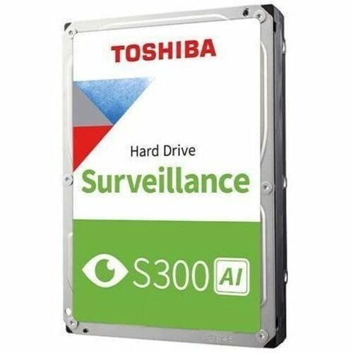 Toshiba S300 AI 22 TB Hard Drive - 3.5" Internal - SATA (SATA/600) - Storage System, Video Surveillance System, Camera Dev