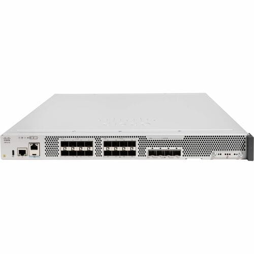 Cisco Secure Router 8000 C8475-G2 Router - Management Port - 20 SFP (mini-GBIC) Slots, SFP+ Slots, SFP28 Slots - 64 GB - 2