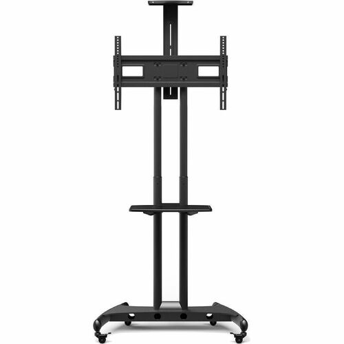 Kanto Rolling TV Cart - 100 lb Load Capacity - 4 Casters - Steel, Metal - 33.30" Width x 22.70" Depth x 79.90" Height - 40