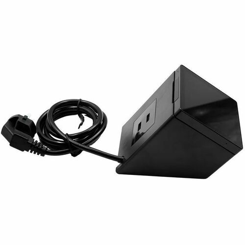 Shelly USB-A + USB-C töltő, kiegészítő modul az asztali tartóhoz, fekete