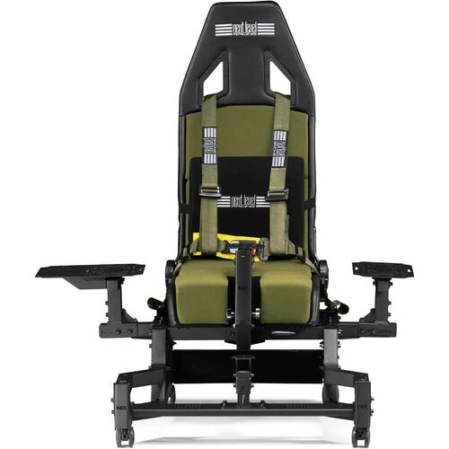 Next Level Racing Flight Seat Pro Gaming-Stuhl - HDF-Polsterung (High Density Foam), PU-Leder