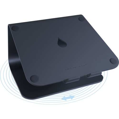 Rain Design mStand360 Notebook-Ständer - TAA-konform - 15,7 cm Höhe x 25,8 cm Breite - Aluminium - Mitternacht