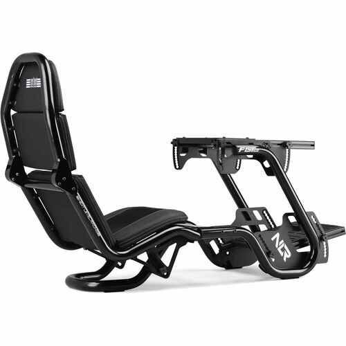 Next Level Racing F-GT Pro Simulationscockpit - Fédération Internationale de l'Automobile (FIA) - Stahl - Schwarz
