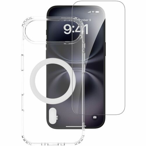 4smarts 360° Protection Set Hülle für Apple iPhone Air, iPhone 17 Air Smartphone - Transparent - Retail - Stoßfest, Kratzf