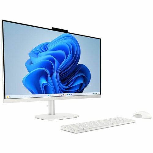 HP OmniStudio 27-cu012wcn 一体机 - Intel Core 5 210H - 16 GB - 512 GB PCI Express NVMe SSD - 68.6 cm (27") Full HD - 台式机 - 棉白