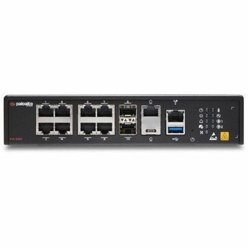 Palo Alto PA-540 Network Security/Firewall Appliance - AI-powered Security - 8 Port - Gigabit Ethernet - 3.80 Gbit/s Firew