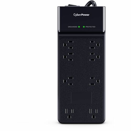 CyberPower CSB806R1 Essential 8 - Outlet Surge Protector with 4800 J Surge Suppression - Clamping Voltage 800V, 6 ft Cord,