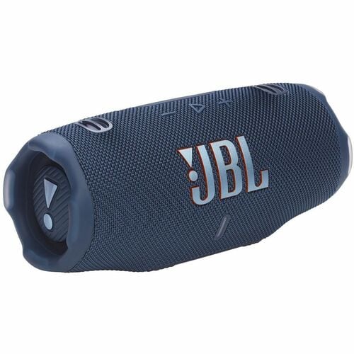 JBL Charge 6 Portable Bluetooth Speaker System - 45 W RMS - Blue - 56 Hz to 20 kHz - Battery Rechargeable - USB - 1