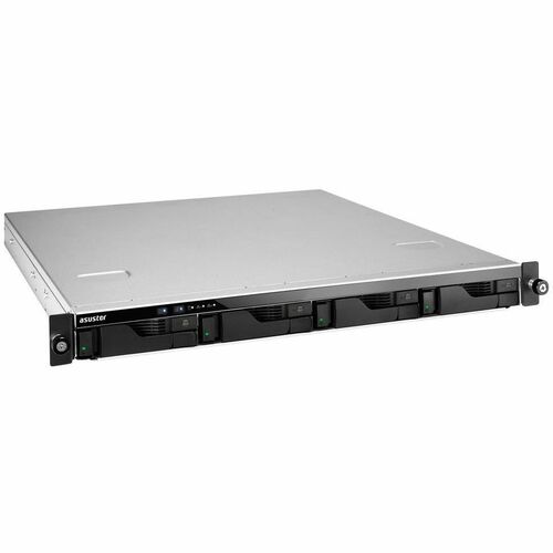 ASUSTOR Lockerstor 4RS AS6504RS SAN/NAS Storage System - Intel Atom C3538 Quad-core (4 Core) 2.10 GHz - 4 x HDD Supported 