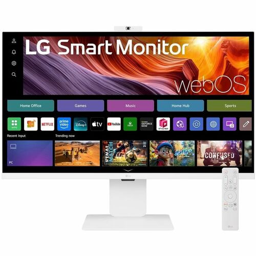 LG 32U850SA-W 32" Class Webcam 4K UHD Smart LCD Monitor - 16:9 - 80 cm (31.5") Viewable - In-plane Switching (IPS) Technol