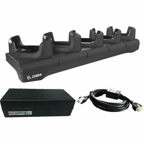 Zebra ShareCradle Cradle for Mobile Computer - 5 Slot - Charging Capability - Synchronizing Capability