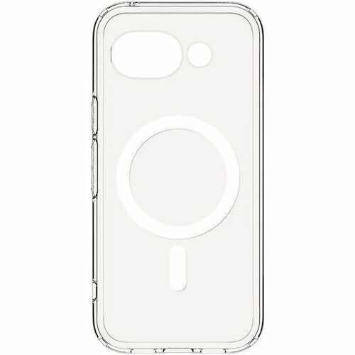 Spigen Ultra Hybrid Mag Case for Google Pixel 10a Smartphone - Clear White - Yellowing Resistant, Drop Resistant, Scratch 