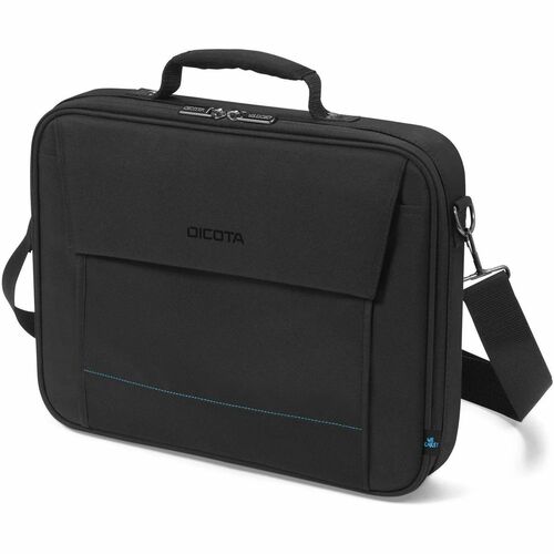 Dicota TWO Tasche (Rucksack) für 33 cm (13 Zoll) bis 35,6 cm (14 Zoll) Notebook - Schwarz - 300D rPET Polyester Körper - w