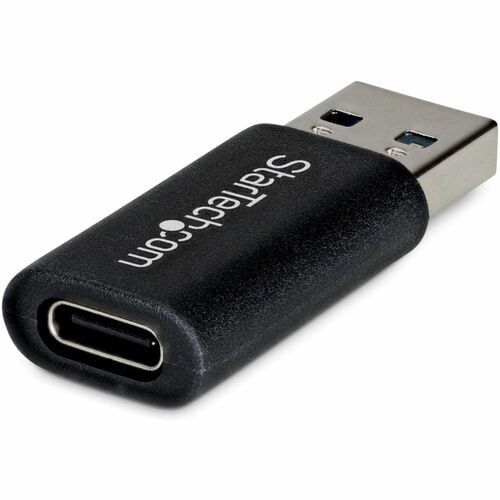 StarTech.com Adaptateur USB-A vers USB-C, Convertisseur USB-A Mâle vers USB-C Femelle, USB 10Gbps, 5V 900mA - Nickel Conne