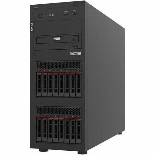 Lenovo ThinkSystem ST250 V3 7DCESBQX00 Tower Server - Intel - Serial ATA/600 Steuerung - Intel C266 Chip - 1 Prozessor-Unt