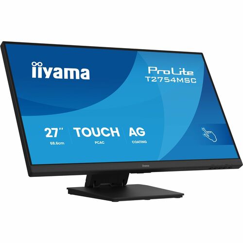 iiyama ProLite T2754MSC-B2AG 27 Zoll Klasse LED-Touchscreen-Monitor - 16:9 Format - 4 ms Reaktionszeit - 68,6 cm (27 Zoll)