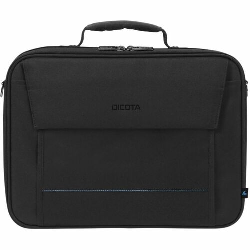 Dicota TWO Carrying Case for 38.1 cm (15") to 43.9 cm (17.3") Notebook - Black - Water Resistant, Weather Resistant - 300D