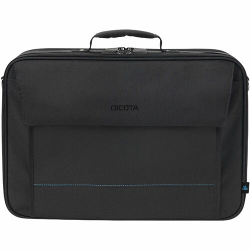Dicota TWO Carrying Case for 35.6 cm (14") to 40.6 cm (16") Notebook - Black - Water Resistant, Weather Resistant - 300D r