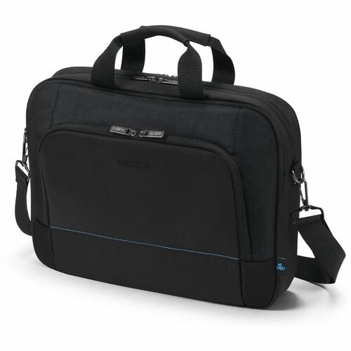 Dicota TWO Tasche für 38,1 cm (15 Zoll) bis 43,9 cm (17,3 Zoll) Notebook - 300D rPET Polyester Körper - wasserabweisend, W