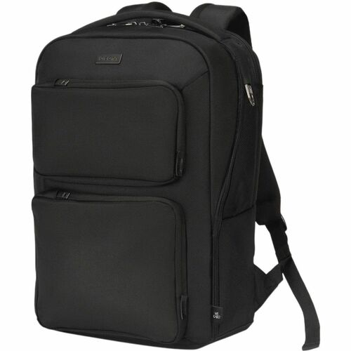 Dicota SEVEN Tasche (Rucksack) für 30,5 cm (12 Zoll) bis 35,6 cm (14 Zoll) Notebook - Schwarz - 1680D Polyethylenterephtha