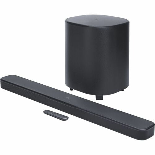 JBL Bar 500MK2 5.1 Bluetooth Sound Bar Speaker - 750 W RMS - Google Assistant, Siri Supported - Black - Wall Mountable - 4