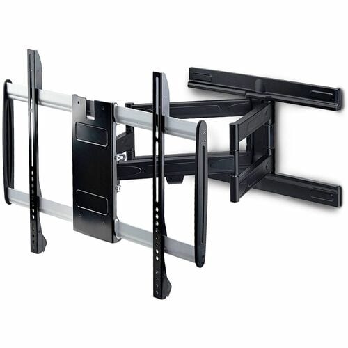 StarTech Ultra-Slim Articulating TV Wall Mount for up to 65inch and 99lb/45Kg Flat Screens, VESA 600x400, TAA Low-Profile 