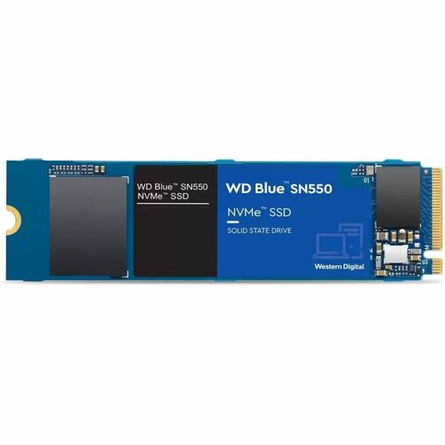 WD Blue SN550 WDS250G2B0C-00PXH0 250 GB Solid State Drive - M.2 2280 Internal - PCI Express NVMe (PCI Express NVMe 3.0 x4)