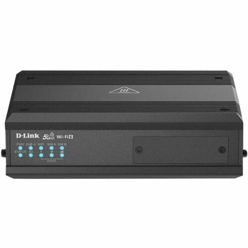 Modem/Routeur sans fil D-Link DTM-550-G - Wi-Fi 6 - IEEE 802.11 a/b/g/n/ac/ax - 2 SIM - Ethernet, cellulaire - 5G - 5G NR,