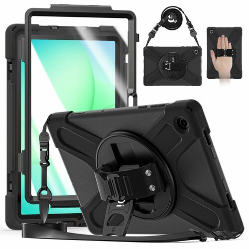 CODi Rugged Carrying Case Samsung Galaxy Tab A11+ Tablet - Drop Resistant, Shock Absorbing, Damage Resistant, Chemical Res