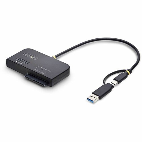StarTech.com Adaptateur USB-C/USB-A vers M.2 NVMe et SATA 2,5"/3,5" , 10 Gbps, Lecteur de Disque dur SSD Externe Sans Outi