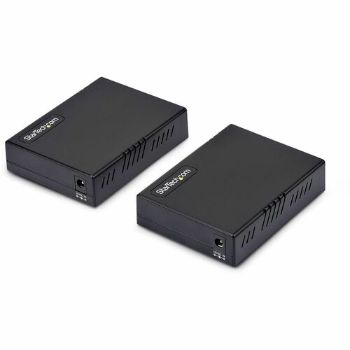 StarTech.com VDSL2 Network Extender - TAA Compliant - Black - 4 x Network (RJ-45) - 1 km Operating Distance - Plastic