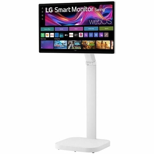 LG 32U889SA-W 32" Class Smart LCD Touchscreen Monitor - 16:9 - 5 ms - 31.5" Viewable - 3840 x 2160 - 4K UHD - In-plane Swi