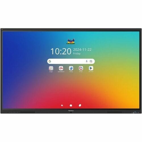 ViewSonic ViewBoard IFP7541-1-1C 1894.84 mm 4K UHD LCD Collaboration Display - 8 GB - Ultra Fine Touch (UFT) - Touchscreen