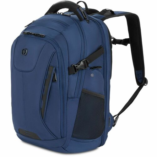 SwissGear Elite 5358303408 Carrying Case (Backpack) for 16" Notebook - Navy - Abrasion Resistant, Crush Resistant - Ballis