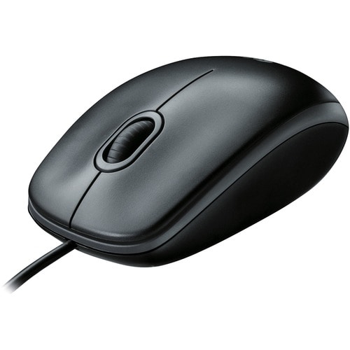 MOUSE COM FIO LOGITECH B100 PRETO BB