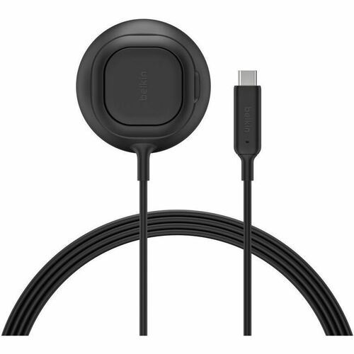 Belkin UltraCharge Induktionsladegerät - Schwarz - für iPhone, AirPod, Smartphone, Ohrhörer, Qi2-fähiges Gerät - Eingangss