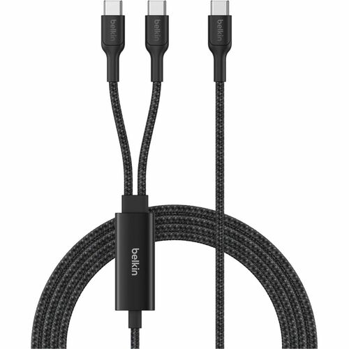 Belkin BoostCharge Pro 1.50 m USB-C Data Transfer Cable - Cable for Smartphone, Notebook, Tablet, iPhone, MacBook Pro - Fi