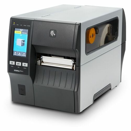 Zebra ZT411 Industrial, Manufacturing, Transportation & Logistic, Laboratory Thermal Transfer Printer - Monochrome - Label