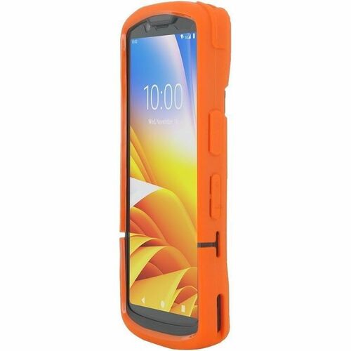 MOBILIS PROTECH Rugged Carrying Case Zebra Mobile Computer - Safety Orange - Drop Resistant, Shock Resistant, Dust Resista