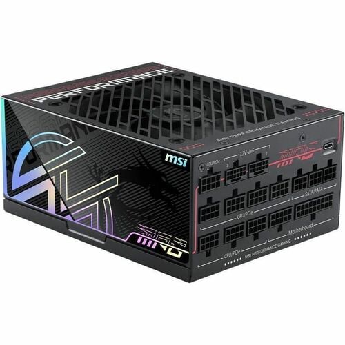 MPG Ai1300TS PCIE5 ATX Power Supply - 80 PLUS TITANIUM - Fully Modular