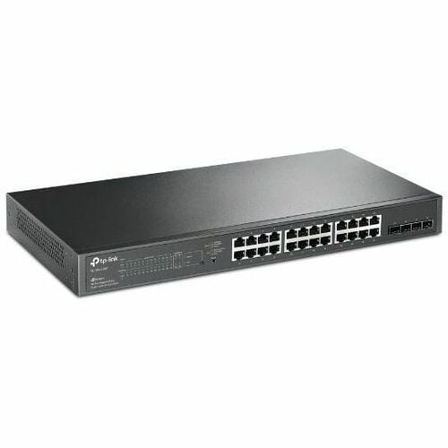TP-Link JetStream TL-SG2428P 24 Ports Ethernet Switch - Fast Ethernet, Gigabit Ethernet - 10/100/1000Base-T, 1000Base-X - 