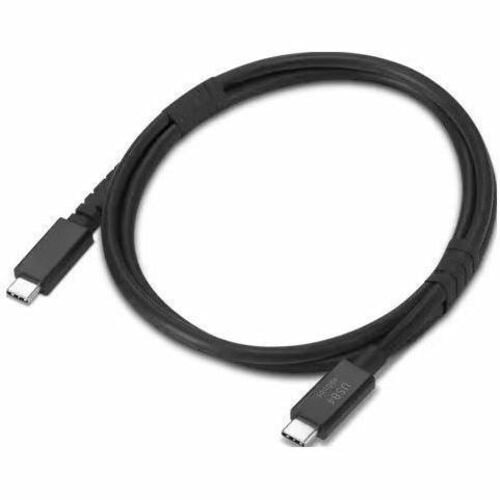 Lenovo 1 m USB4 Datenübertragungs-/Stromkabel - Cable for Dock, Notebook - 40 Gbit/s - Unterstützt bis zu7680 x 4320 - Sch