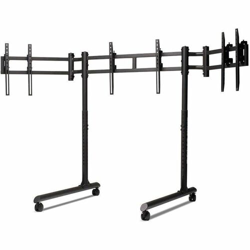 Next Level Racing Höhenverstellbar Monitorständer - Bildschirmgröße: Bis zu 109,2 cm (43 Zoll) - 50 kg TragfähigkeitDispla