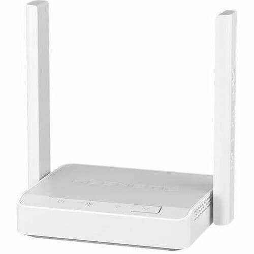 Router wireless Keenetic Starter KN-1121 - Wi-Fi 4 - IEEE 802.11n/k/v/r - Ethernet - Mono banda - 2,40 GHz ISM band - 2 x 